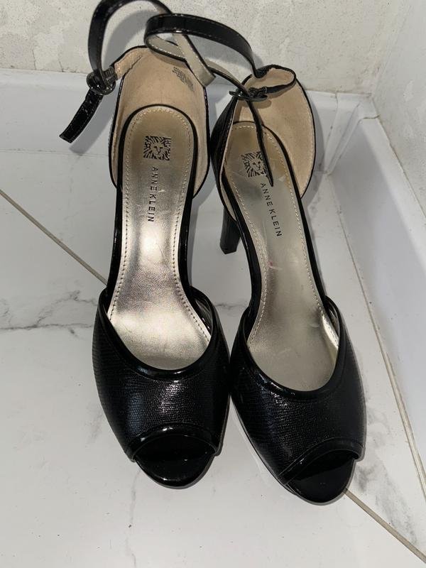 Женские Anne Klein Лоферы Чёрный Кожа Другой