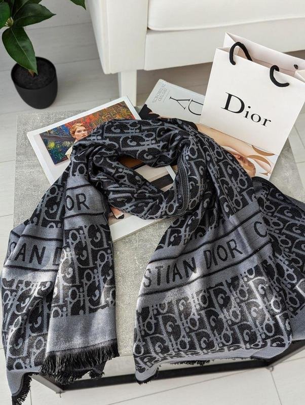 Sciarpa Dior Multicolore Cashmere 70x180cm