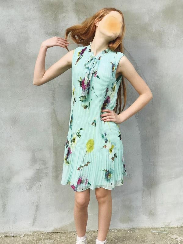 Women DKNY Dress Mint Chiffon S