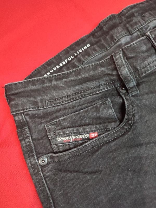 Мужские Diesel Джинсы Чёрный Хлопок S