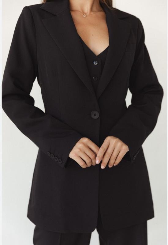 Women Balmain Blazer Black Viscose S