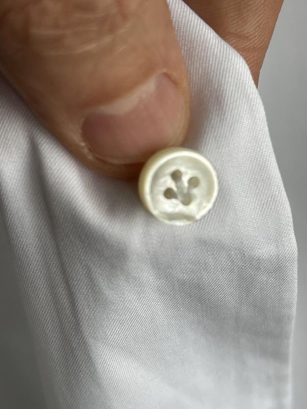 Мужской Barba Napoli Рубашка Белая Хлопок M