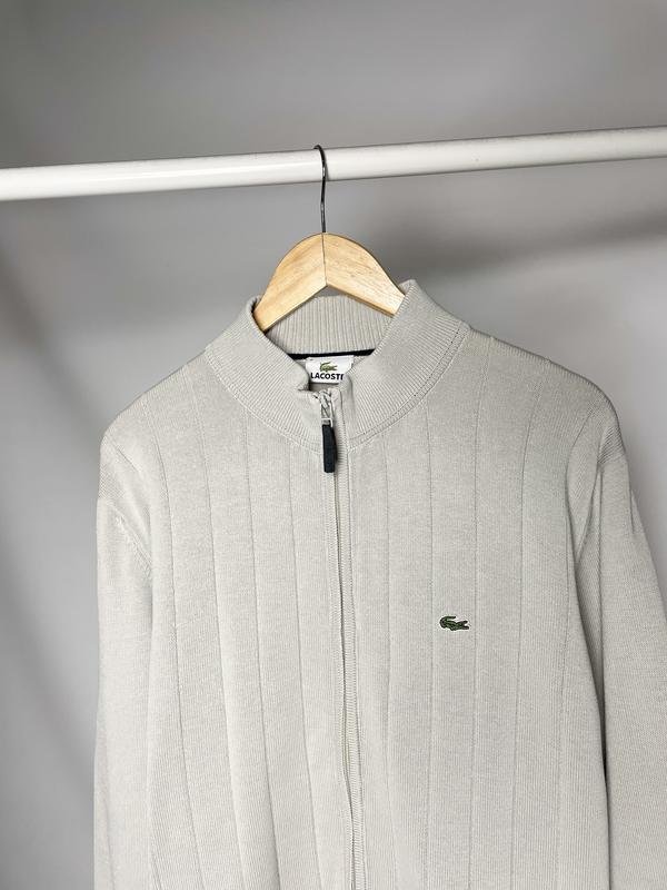 Herren Lacoste Pullover Beige L