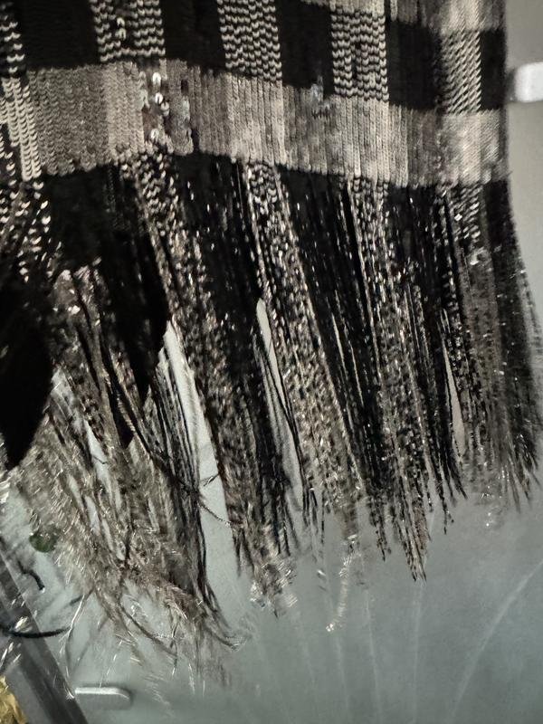 Женское Dries Van Noten Платье Серебристый M