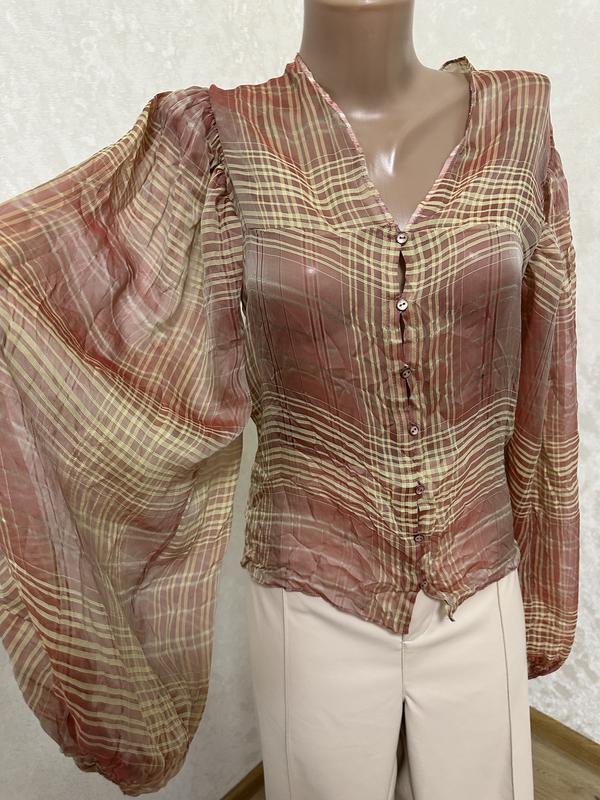 Donna Chloé Camicia Rossa Seta S