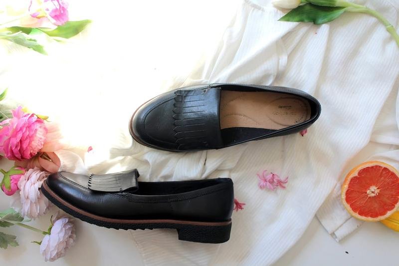 Damen Clarks Slipper Schwarz 39