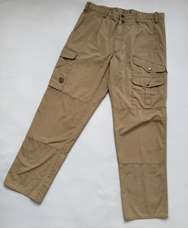 Men Fjällräven Trousers Beige G-1000 L