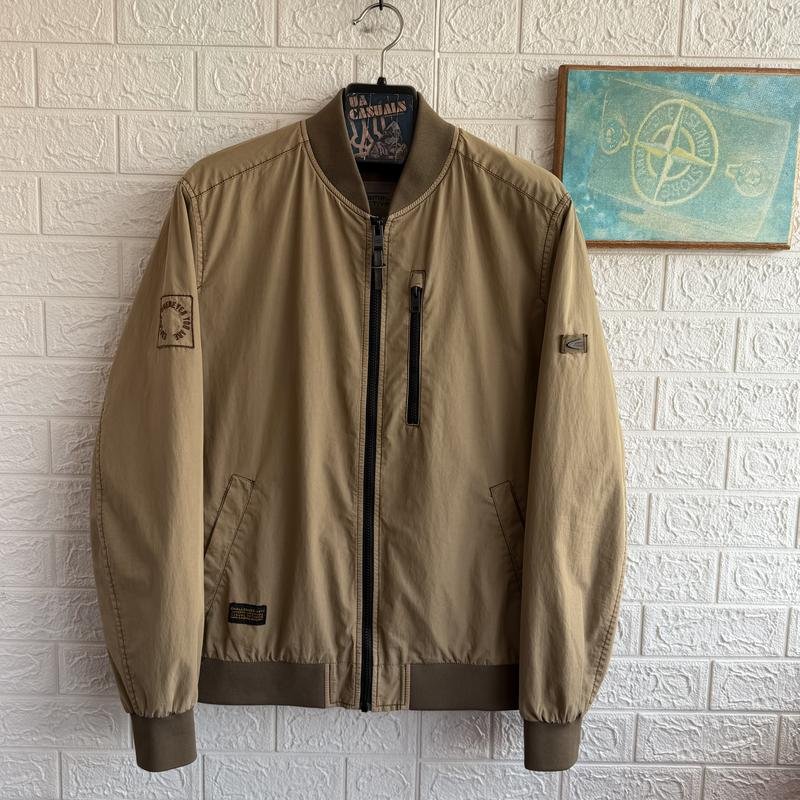 Homme Camel Active Veste Kaki Coton XL