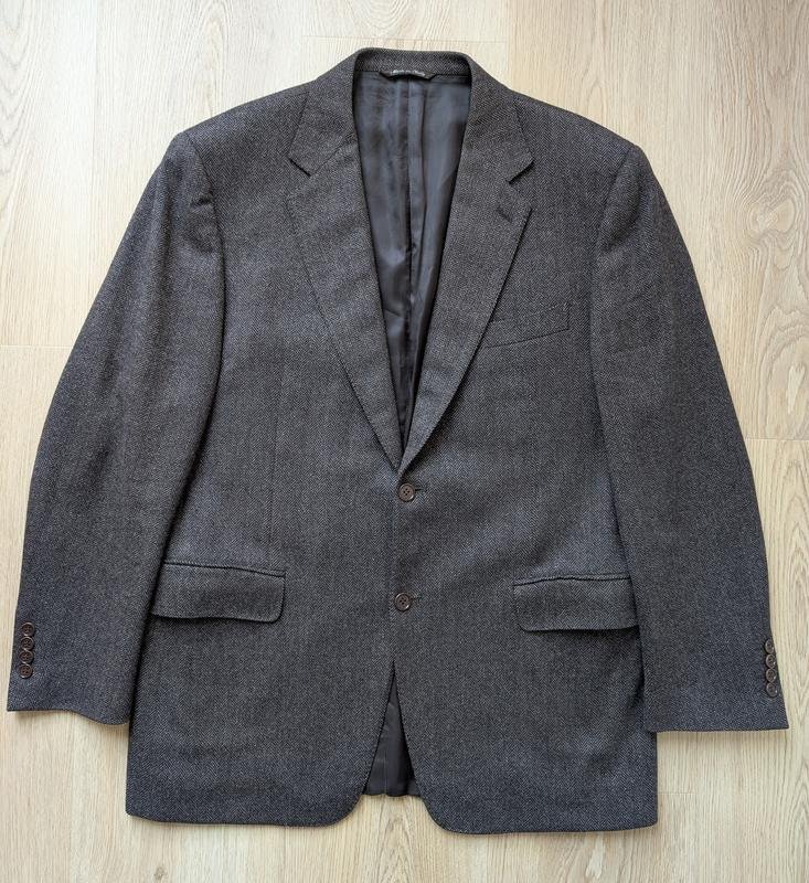 Homme Canali Blazer Marron Cachemire 50