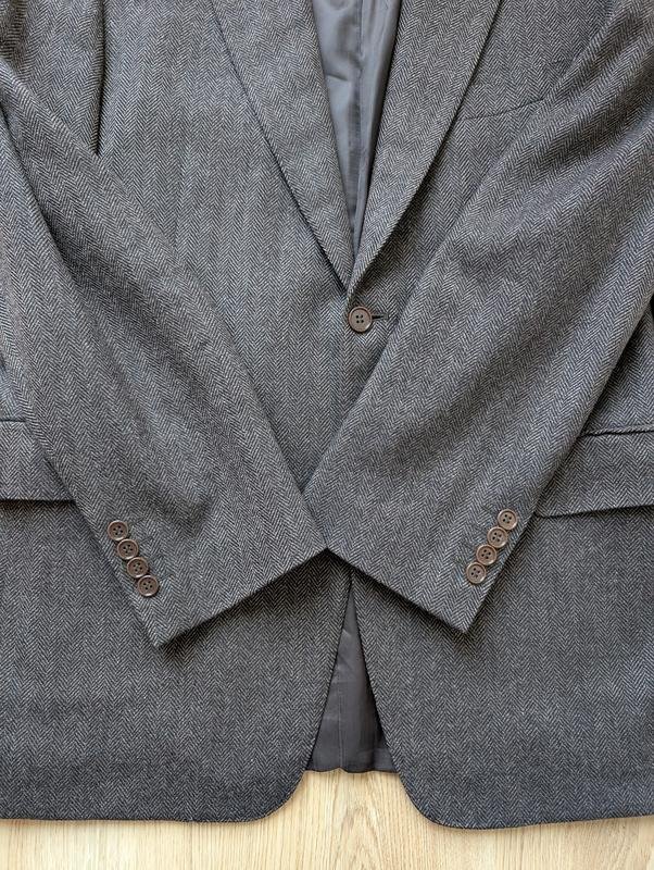 Homme Canali Blazer Marron Cachemire 50