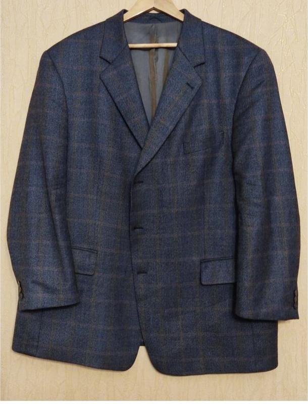 Men Mario Barutti Blazer Navy Wool 64