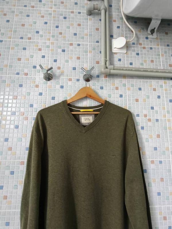 Homme Camel Active Pull Kaki Coton XL