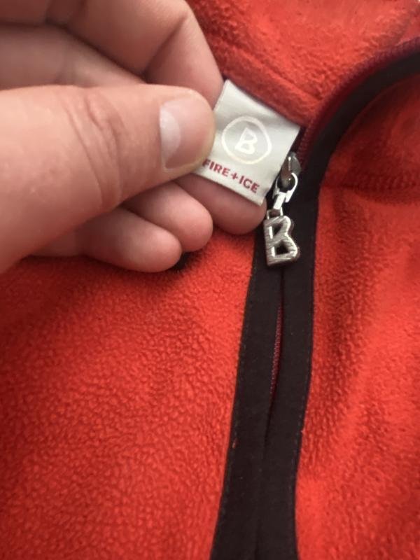 Homme Bogner Fire+Ice Polaire Rouge L