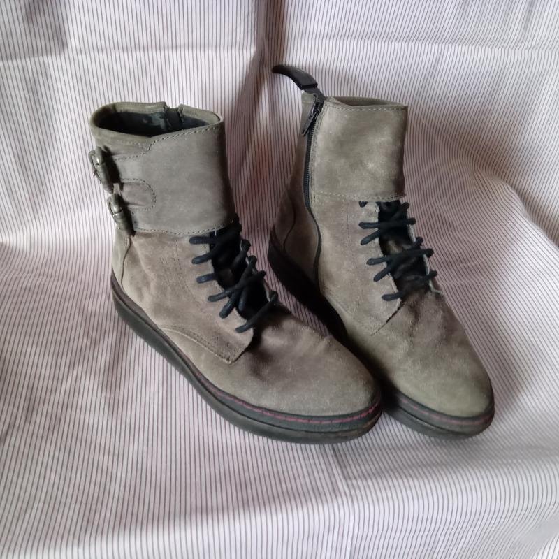 Femme Camel Active Bottines Beige Suède 39
