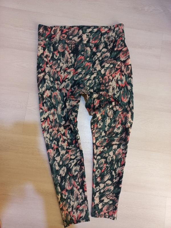 Women Camel Active Leggings Green Polyester L