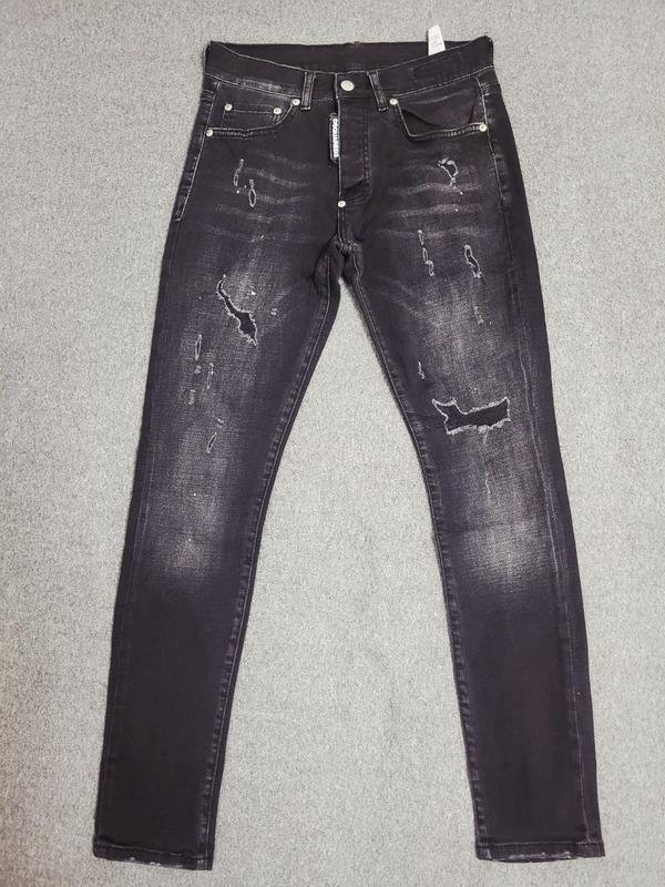 Мужские Dsquared² Джинсы Серый Джинс S