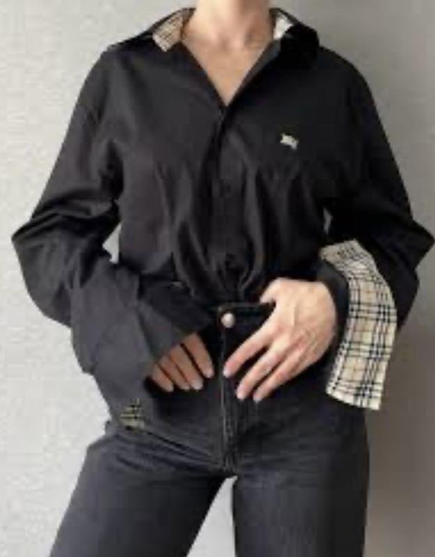 Damen Burberry Hemd Beige Baumwolle XL