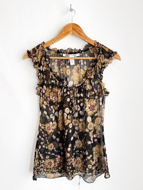 Damen Diane Von Furstenberg Bluse Mehrfarbig Seide
