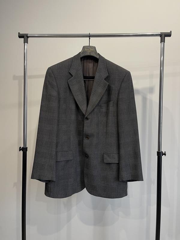 Homme Valentino Blazer Gris Laine XL