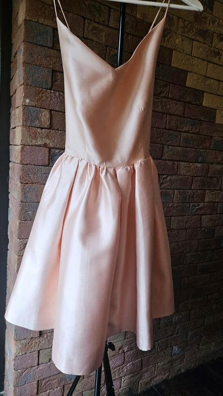 Femme Christian Dior Robe Pêche Soie M