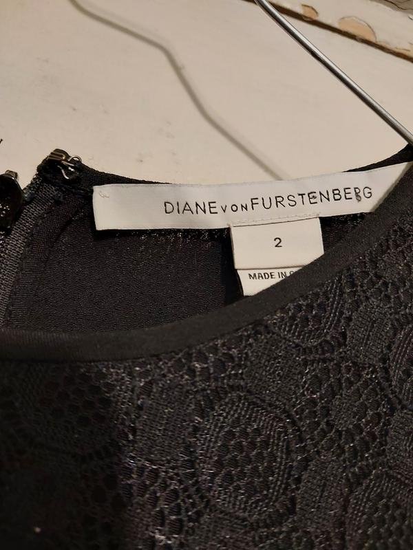 Damen Diane Von Furstenberg Kleid Schwarz S
