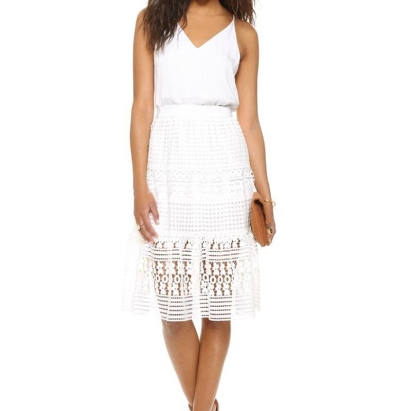 Damen Diane Von Furstenberg Rock Weiß Baumwolle M