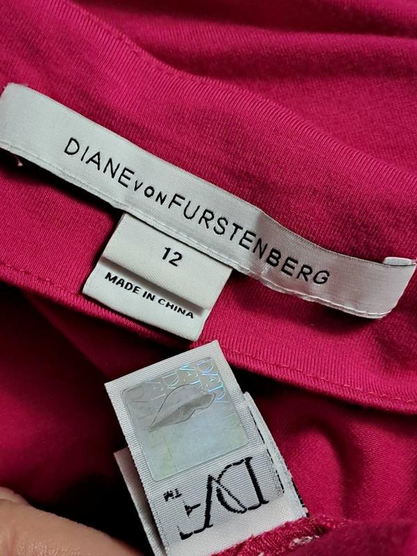 Damen Diane Von Furstenberg Kleid Rosa Viskose M