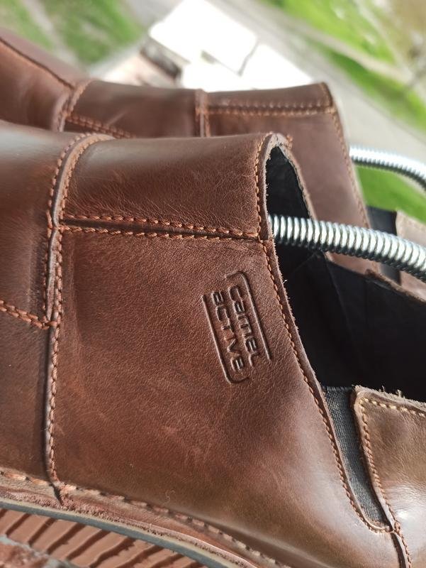 Homme Camel Active Talons Marron Cuir 10,5