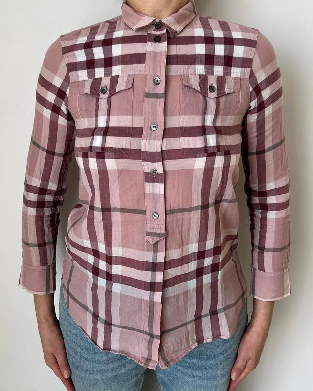 Damen Burberry Hemd Rosa S