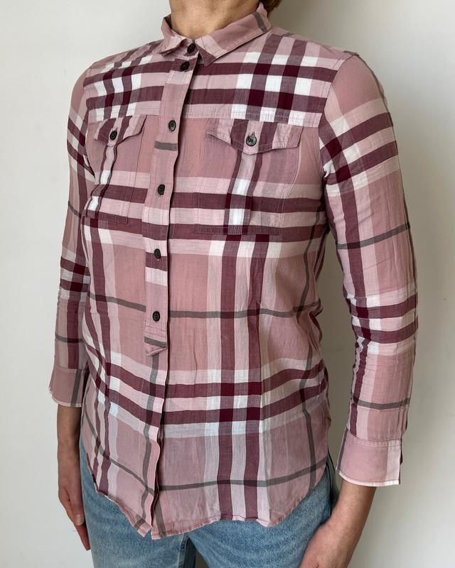 Damen Burberry Hemd Rosa S
