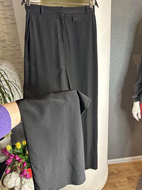 Donna Chloé Pantaloni Nero Seta S