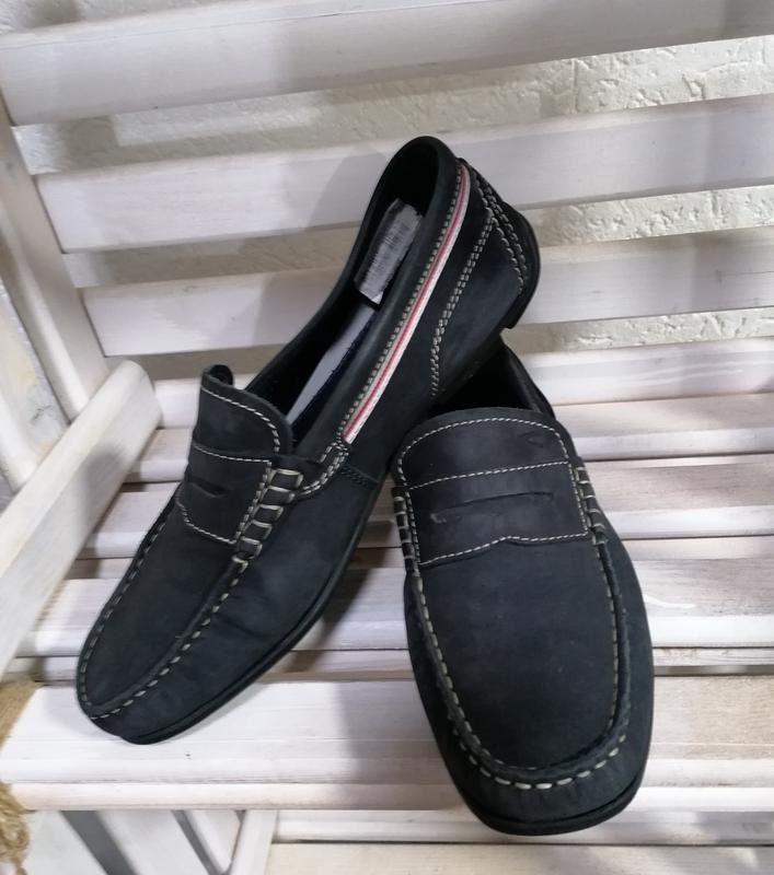 Homme Camel Active Talons Bleu Marine Cuir 41