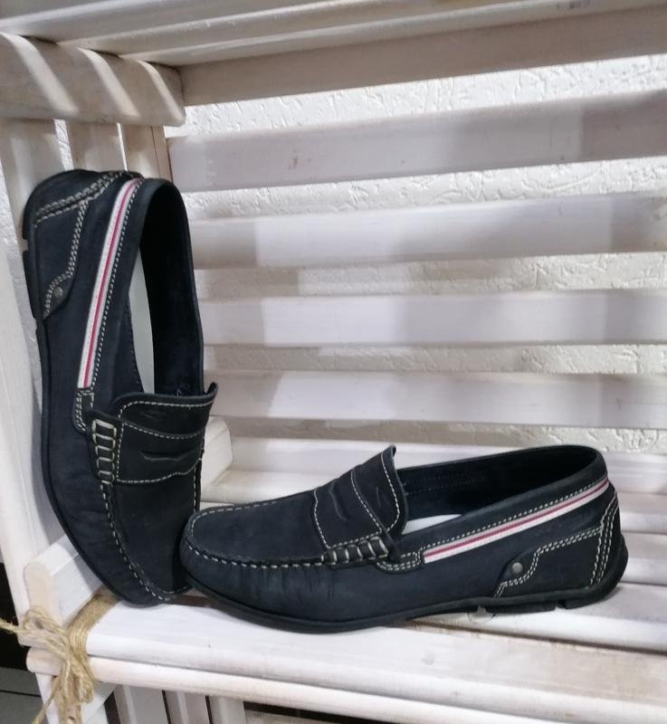 Homme Camel Active Talons Bleu Marine Cuir 41