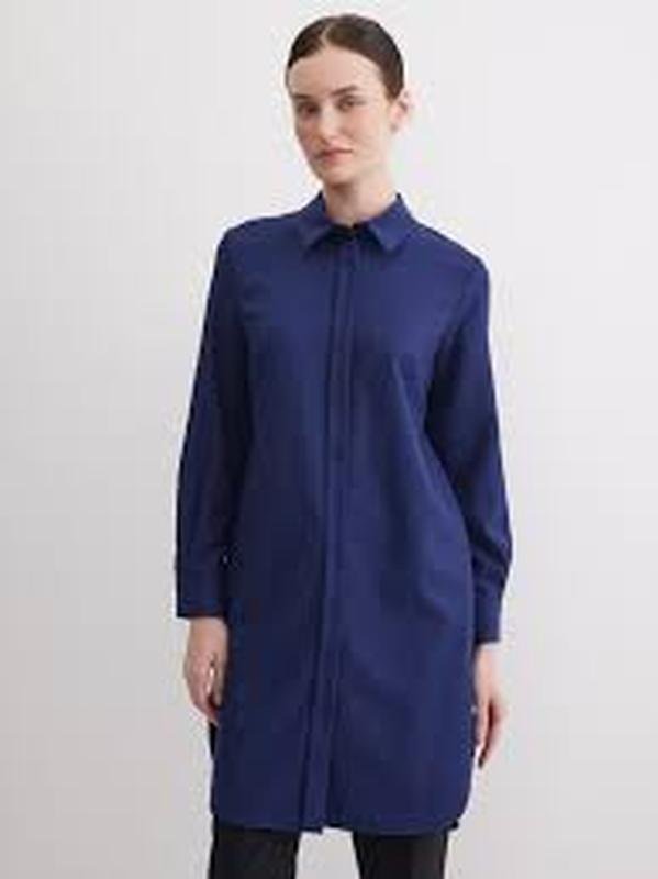 Donna French Connection Abito Blu Navy Poliestere