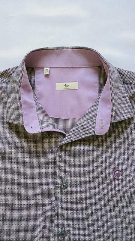 Homme Cerruti Chemise Lilas Coton M