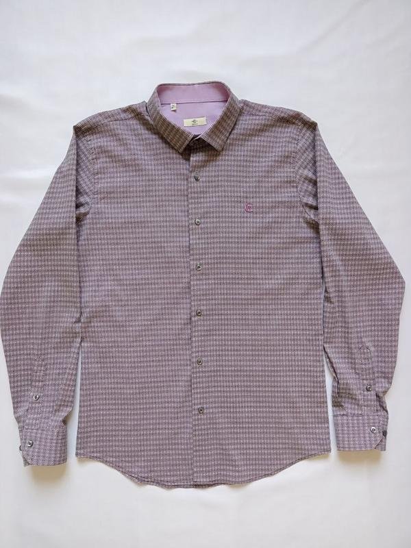 Homme Cerruti Chemise Lilas Coton M