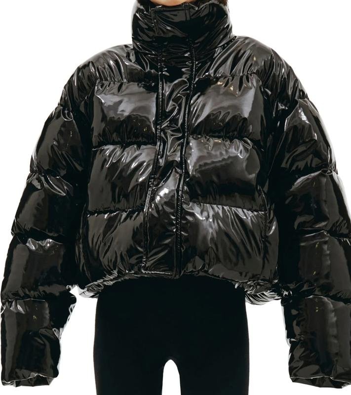 Женский Balenciaga Пуховик Чёрный S