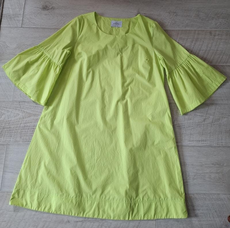 Women Vicario Cinque Dress Green Cotton M