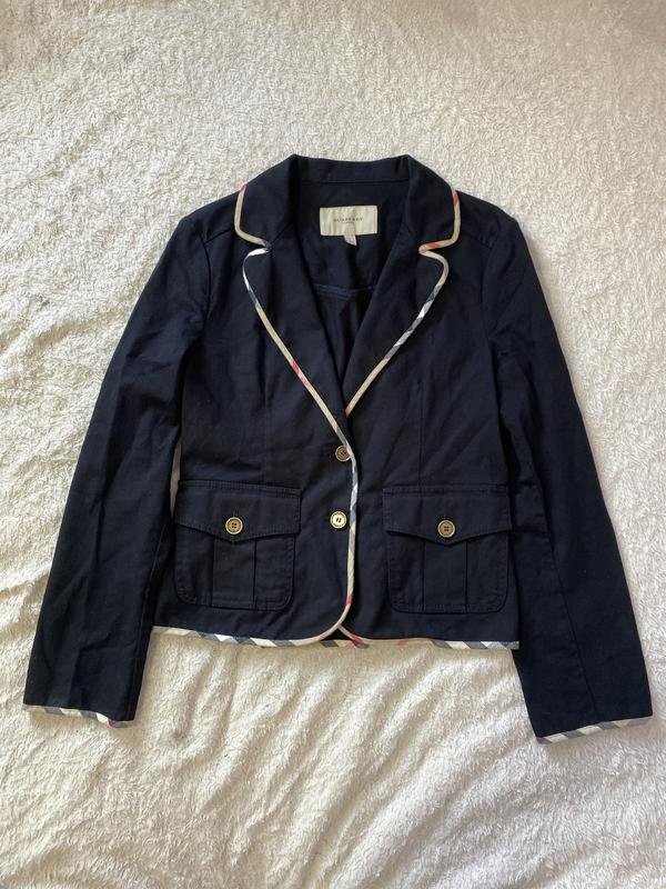 Damen Burberry Sakko Schwarz S