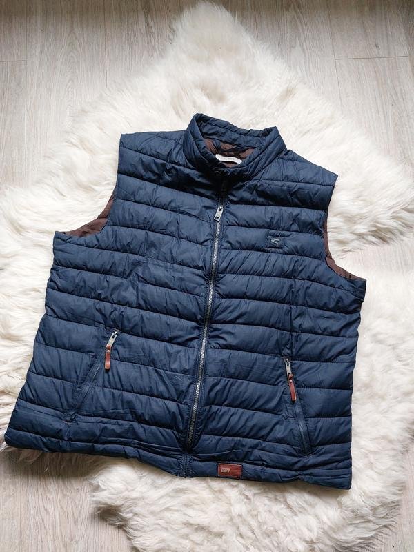 Homme Camel Active Gilet Bleu Marine Polyester XXL