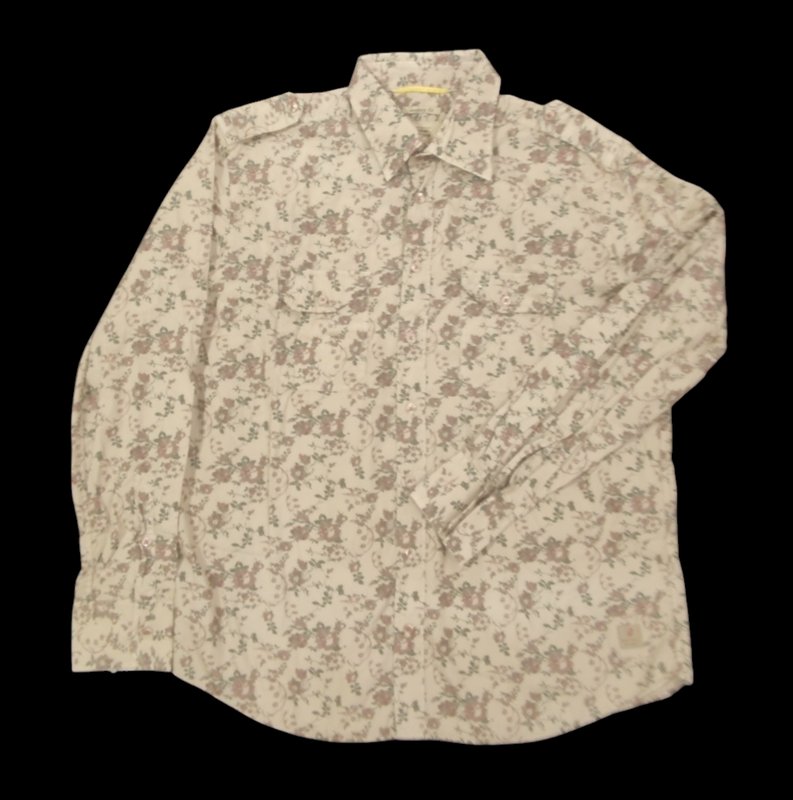 Homme Camel Active Chemise Beige Coton L