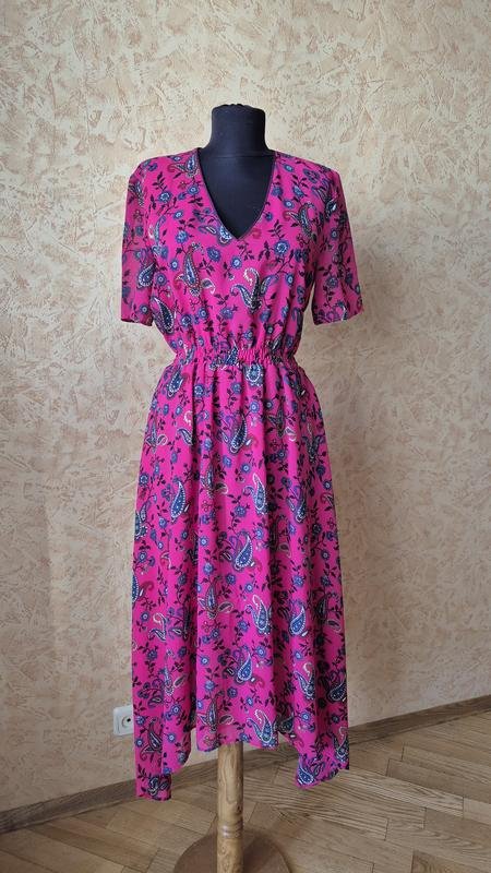Women Claudie Pierlot Dress Blue Chiffon 36