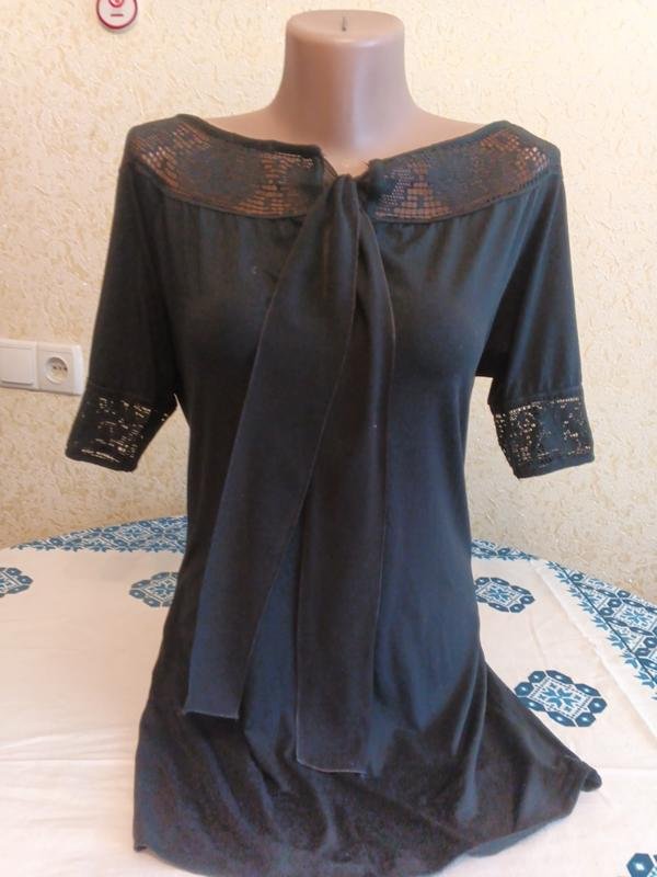Женская Intimissimi Блузка Чёрный Хлопок S