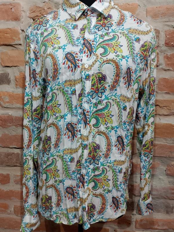 Damen Etro Hemd Mehrfarbig Viskose S