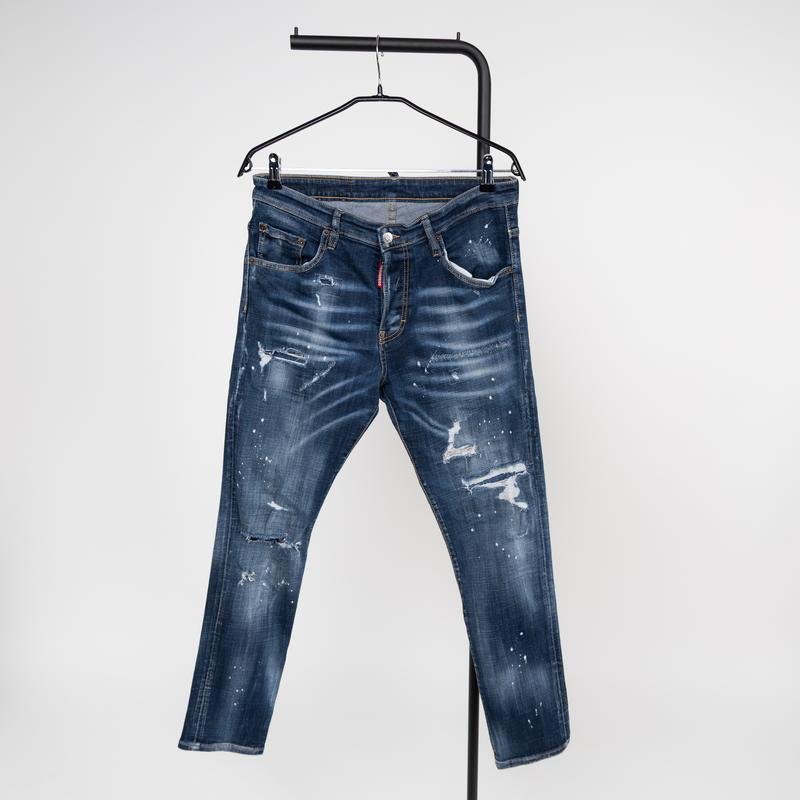 Herren Dsquared² Jeans Marineblau Denim M