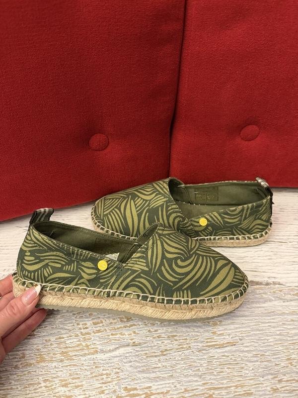 Women Camel Active Espadrilles Khaki Textile 36