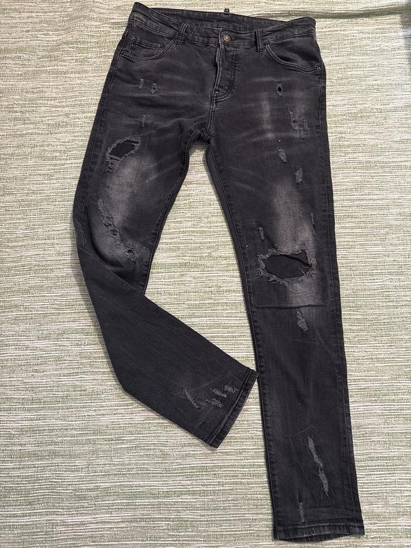Herren Dsquared² Jeans Grau Denim 32