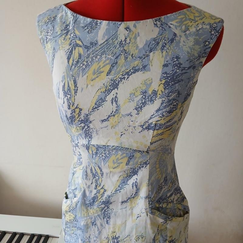 Donna French Connection Abito Multicolore Cotone S