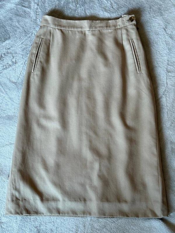 Donna Burberry Gonna Beige Viscosa S