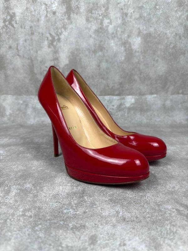 Женские Christian Louboutin Туфли Бордовые 38.5